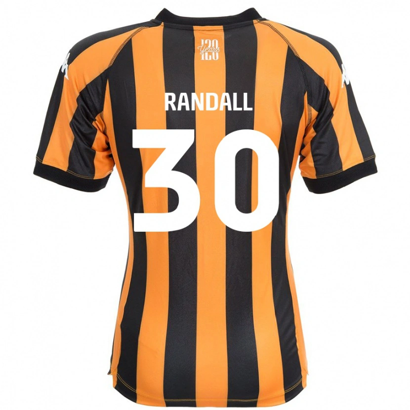Danxen Mujer Camiseta Jennifer Randall #30 Negro Ámbar 1ª Equipación 2024/25 La Camisa