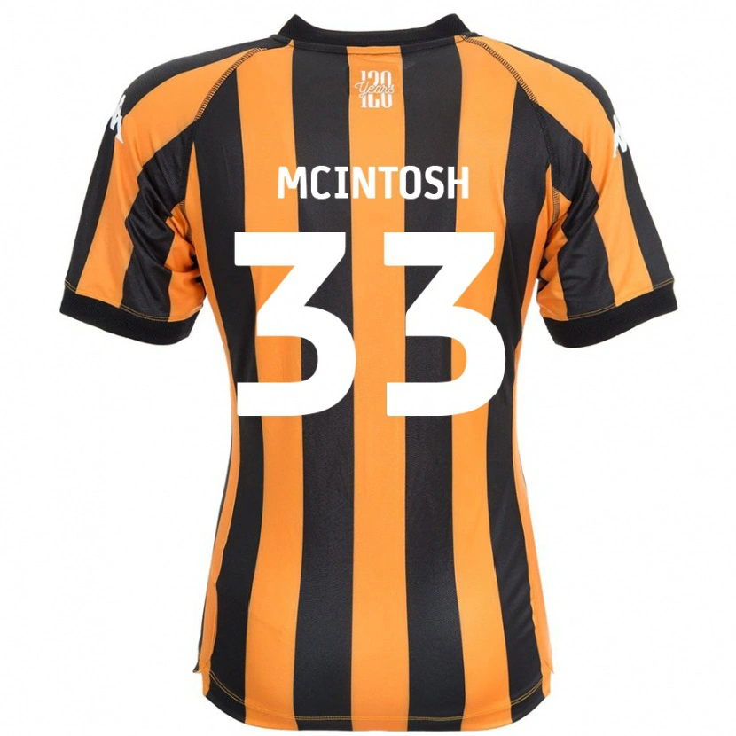 Danxen Mujer Camiseta Lucy Mcintosh #33 Negro Ámbar 1ª Equipación 2024/25 La Camisa