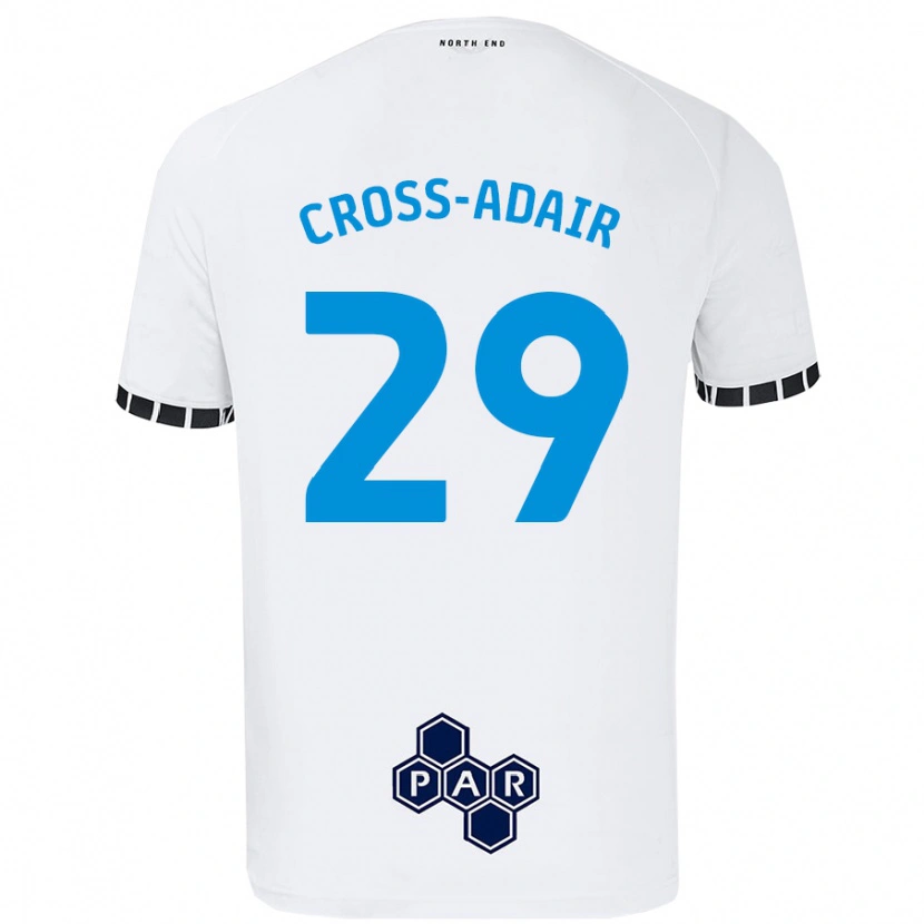 Danxen Mujer Camiseta Finlay Cross-Adair #29 Blanco 1ª Equipación 2024/25 La Camisa