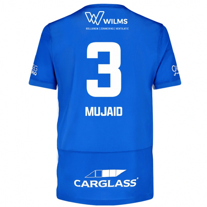 Danxen Mujer Camiseta Mujaid Sadick #3 Azul 1ª Equipación 2024/25 La Camisa