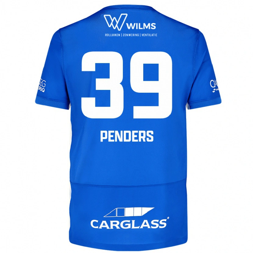 Danxen Mujer Camiseta Mike Penders #39 Azul 1ª Equipación 2024/25 La Camisa