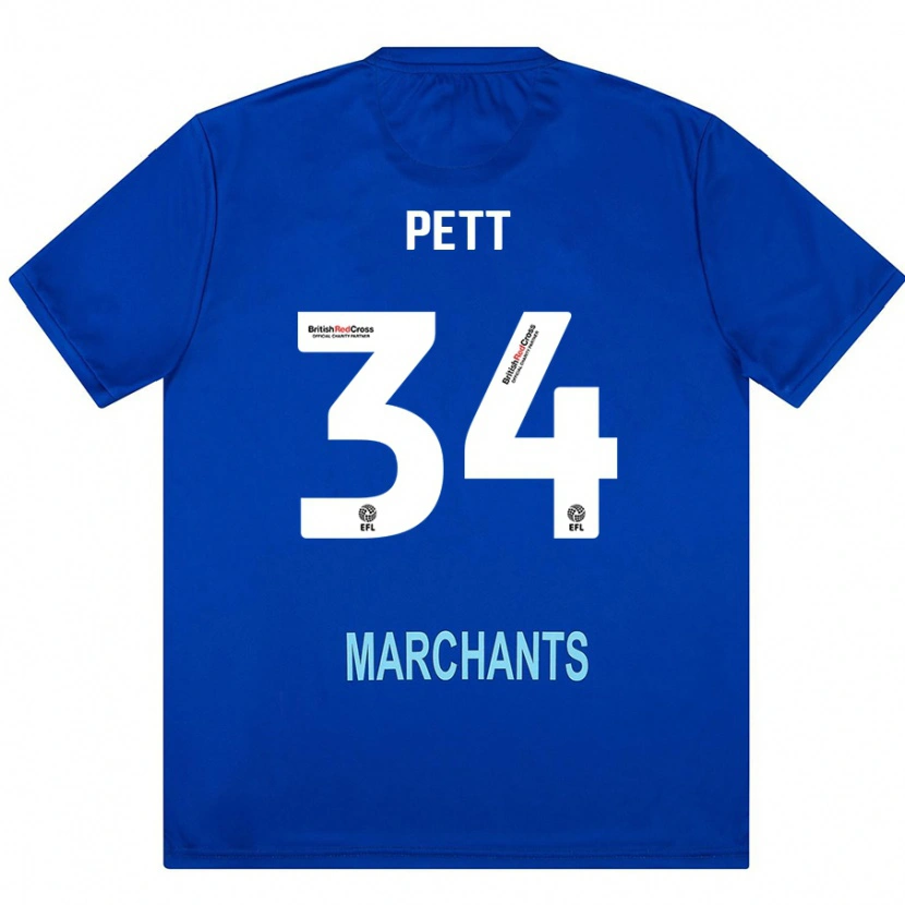 Danxen Mujer Camiseta Tom Pett #34 Verde 2ª Equipación 2024/25 La Camisa