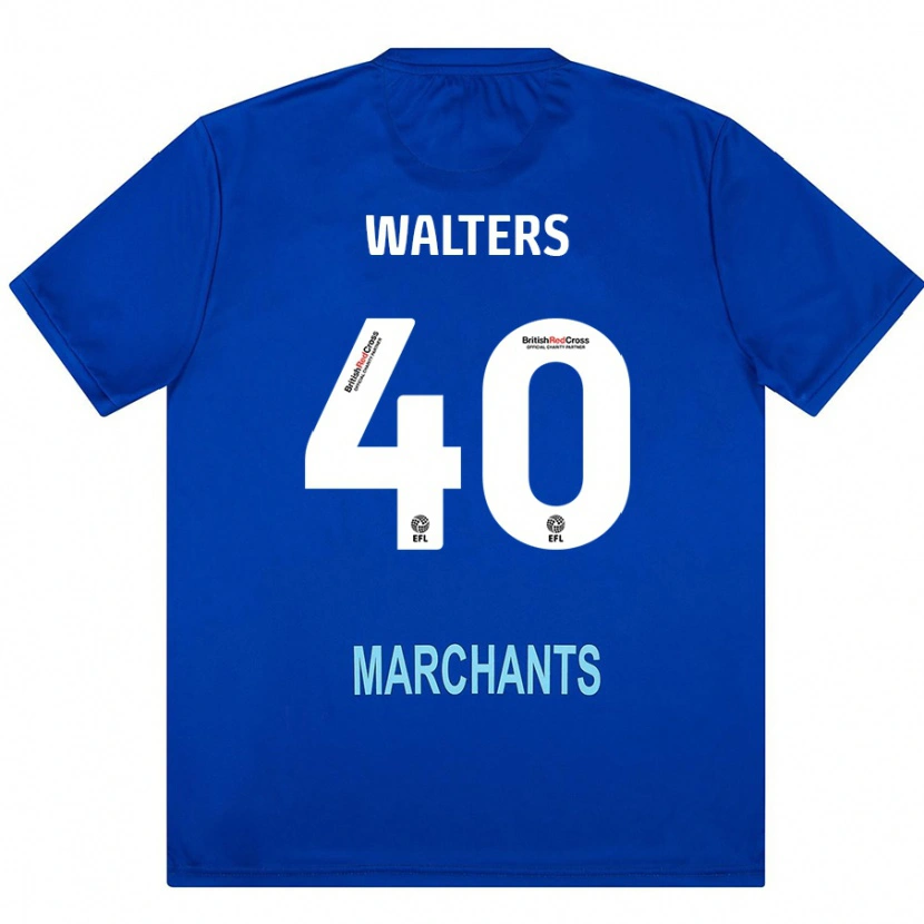 Danxen Mujer Camiseta Cameron Walters #40 Verde 2ª Equipación 2024/25 La Camisa