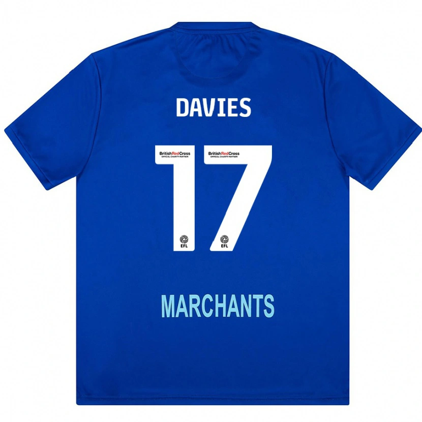 Danxen Mujer Camiseta Annabel Davies #17 Verde 2ª Equipación 2024/25 La Camisa