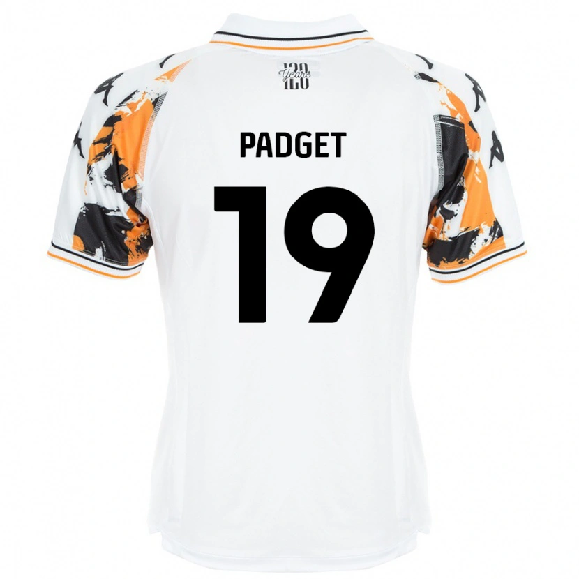 Danxen Mujer Camiseta Bethany Padget #19 Blanco 2ª Equipación 2024/25 La Camisa