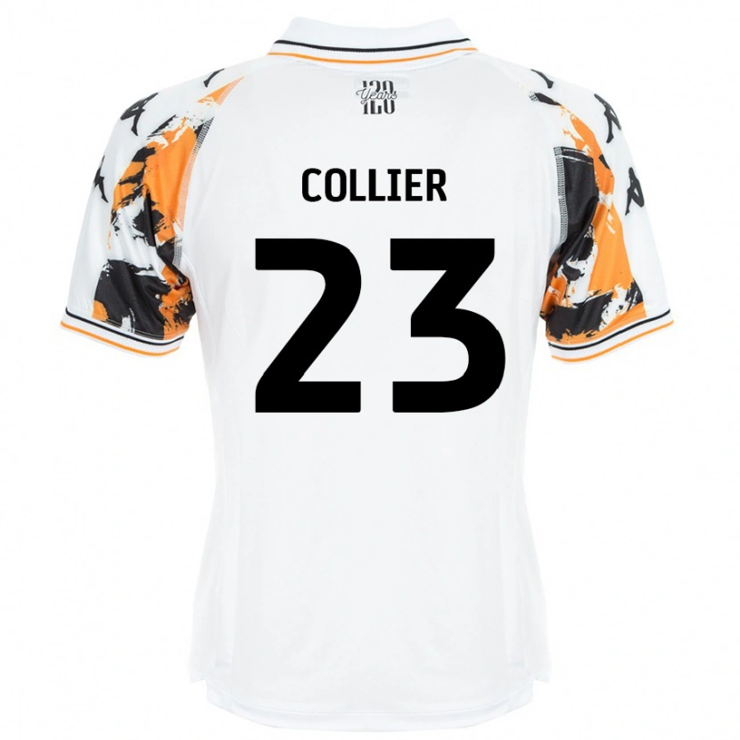 Danxen Mujer Camiseta Holly Johnson-Collier #23 Blanco 2ª Equipación 2024/25 La Camisa