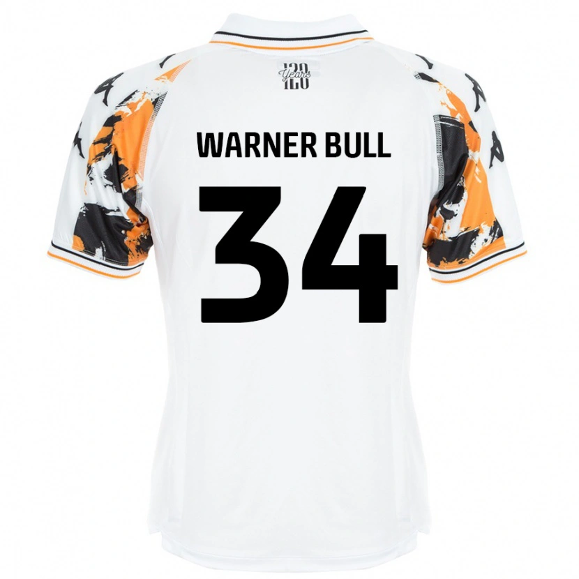 Danxen Mujer Camiseta Lucy Warner-Bull #34 Blanco 2ª Equipación 2024/25 La Camisa