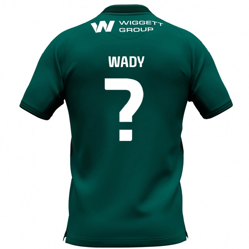 Danxen Mujer Camiseta Ethan Wady #0 Verde 2ª Equipación 2024/25 La Camisa