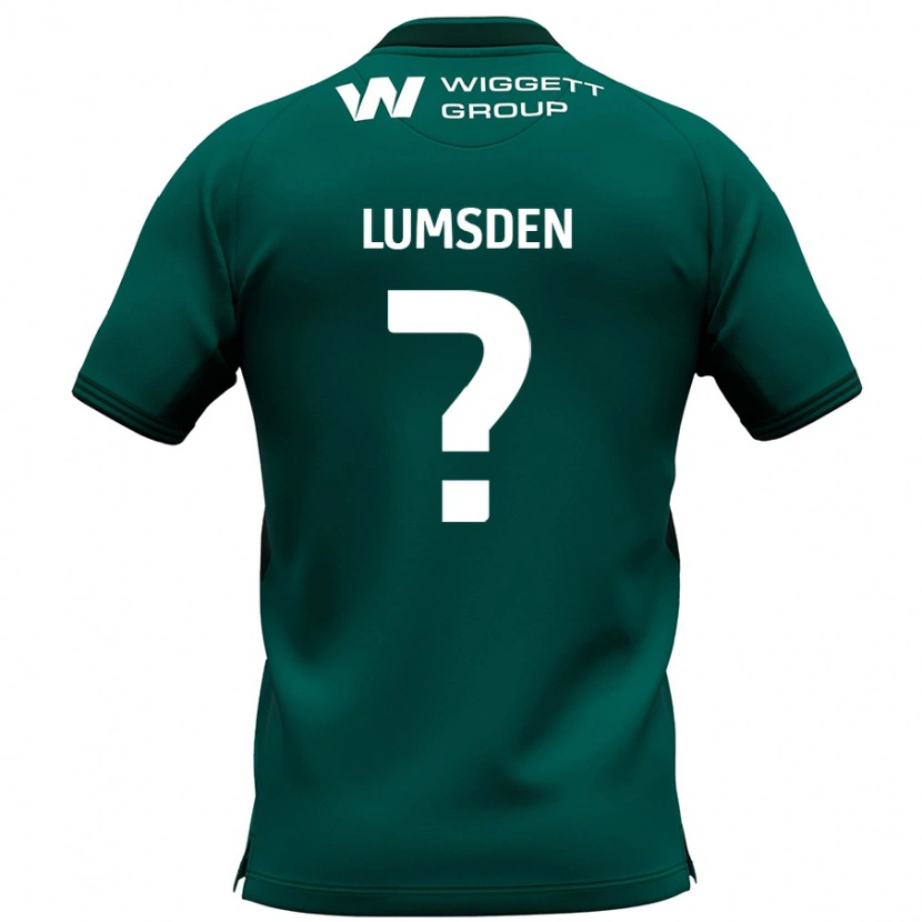 Danxen Mujer Camiseta Beth Lumsden #0 Verde 2ª Equipación 2024/25 La Camisa