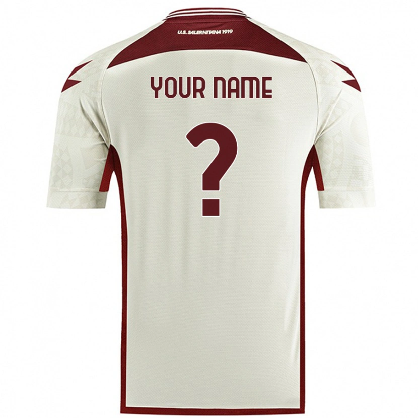 Danxen Mujer Camiseta Su Nombre #0 Color Crema 2ª Equipación 2024/25 La Camisa