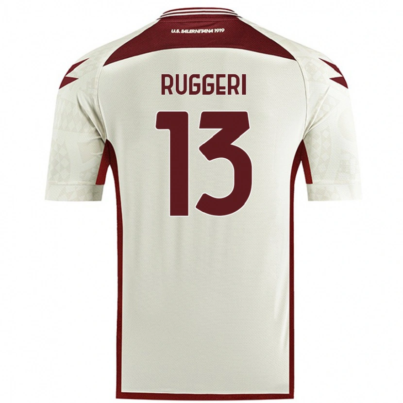 Danxen Mujer Camiseta Fabio Ruggeri #13 Color Crema 2ª Equipación 2024/25 La Camisa