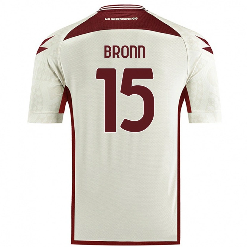 Danxen Mujer Camiseta Dylan Bronn #15 Color Crema 2ª Equipación 2024/25 La Camisa