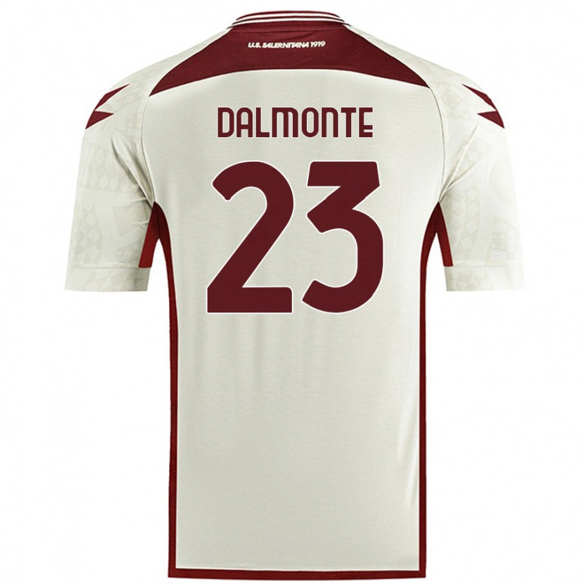 Danxen Mujer Camiseta Nicola Dalmonte #23 Color Crema 2ª Equipación 2024/25 La Camisa
