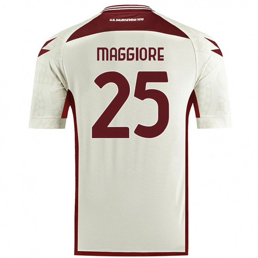 Danxen Mujer Camiseta Giulio Maggiore #25 Color Crema 2ª Equipación 2024/25 La Camisa