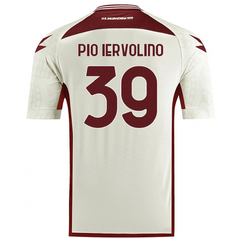 Danxen Mujer Camiseta Antonio Pio Iervolino #39 Color Crema 2ª Equipación 2024/25 La Camisa