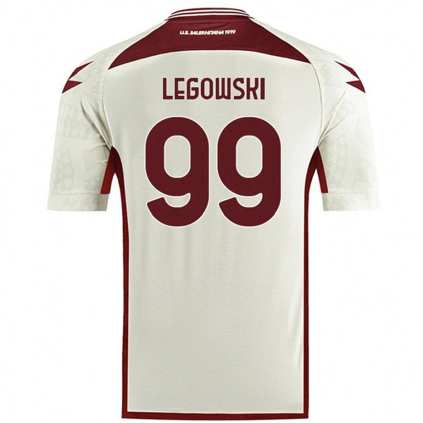 Danxen Mujer Camiseta Mateusz Legowski #99 Color Crema 2ª Equipación 2024/25 La Camisa