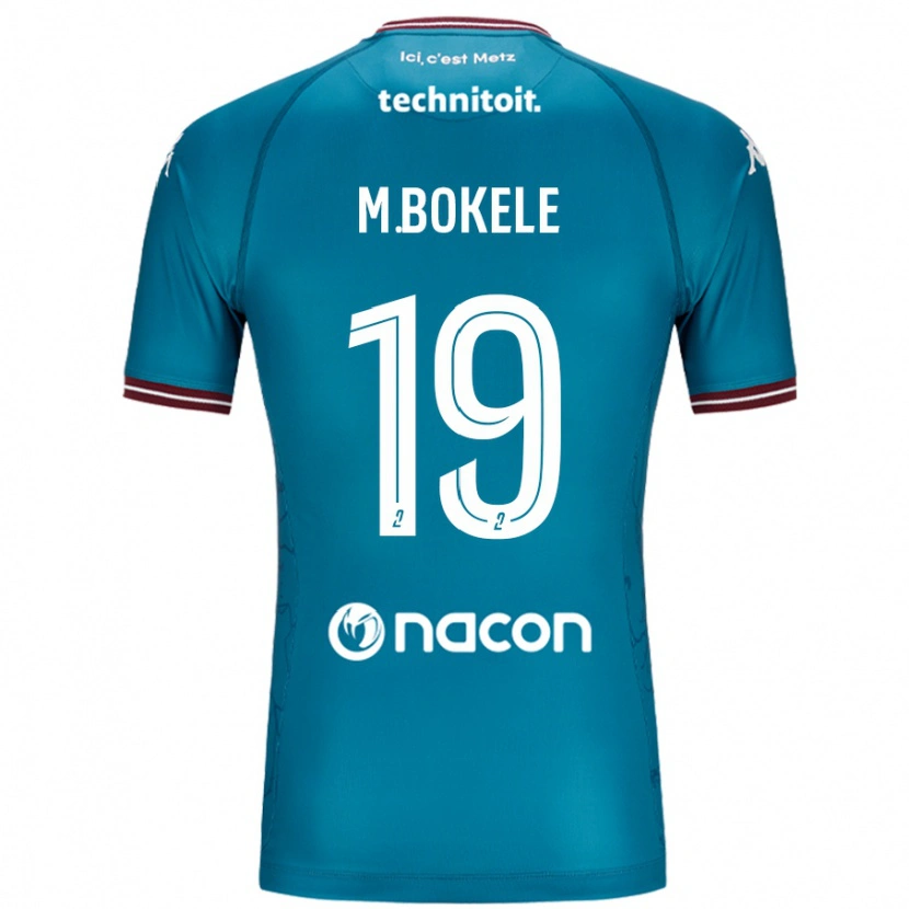Danxen Mujer Camiseta Morgan Bokele #19 Azul Petróleo 2ª Equipación 2024/25 La Camisa