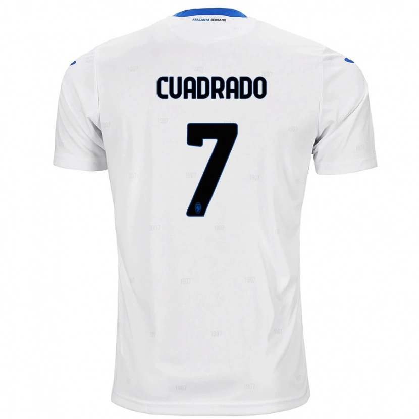 Danxen Niño Camiseta Juan Cuadrado #7 Blanco 2ª Equipación 2024/25 La Camisa