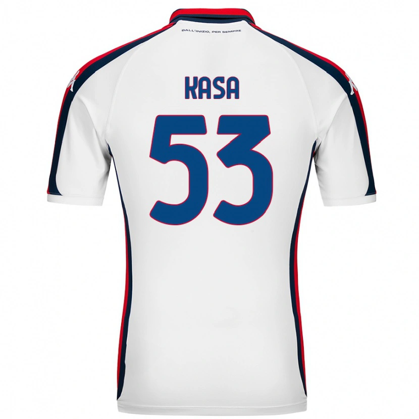 Danxen Niño Camiseta Lior Kasa #53 Blanco 2ª Equipación 2024/25 La Camisa