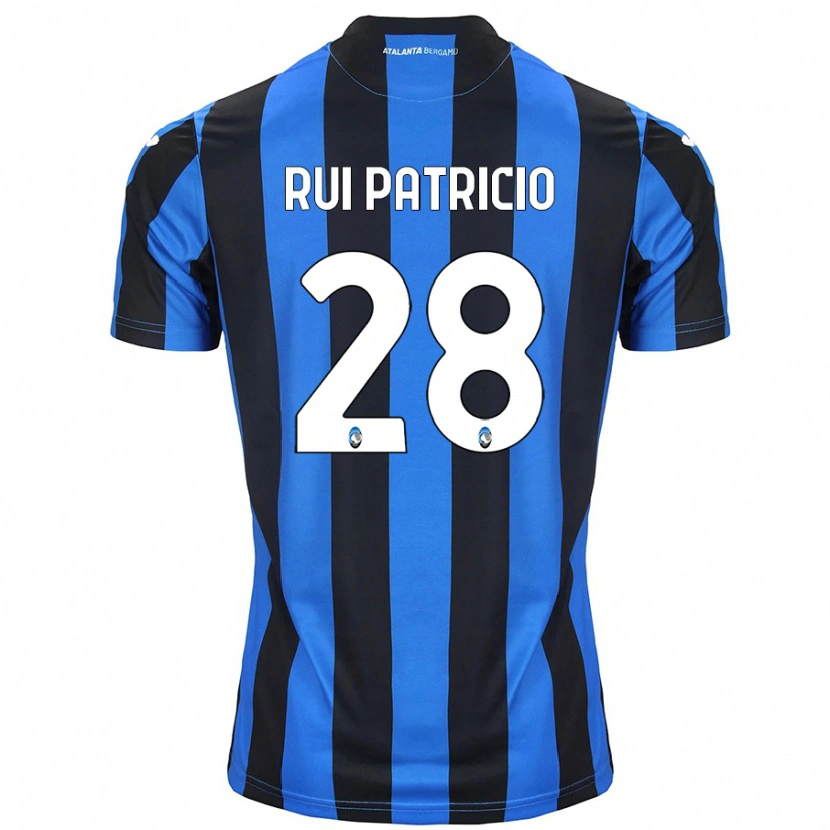 Danxen Hombre Camiseta Rui Patrício #28 Azul Negro 1ª Equipación 2024/25 La Camisa