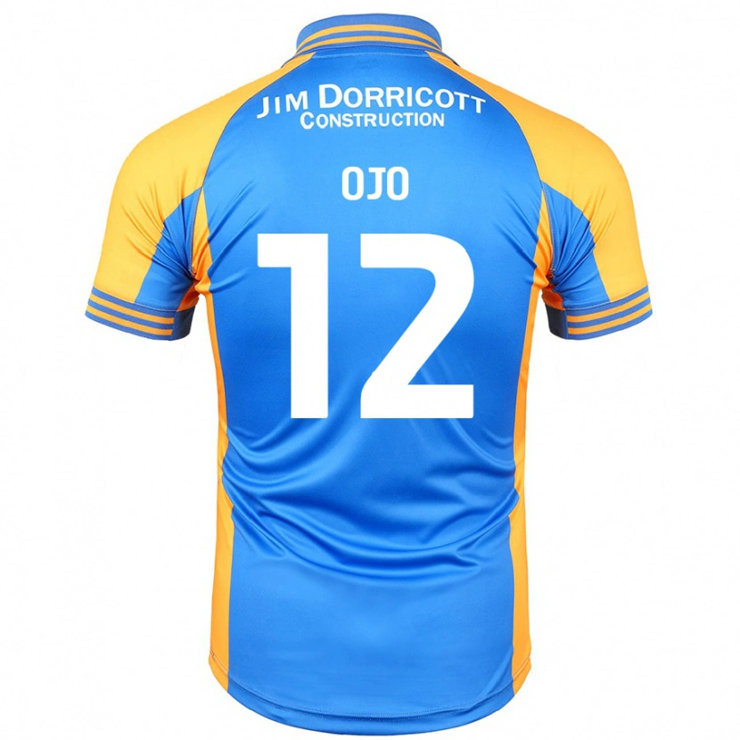 Danxen Mujer Camiseta Funso Ojo #12 Azul Ámbar 1ª Equipación 2024/25 La Camisa