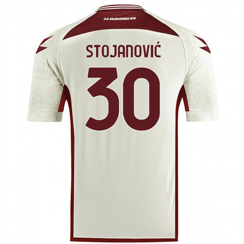 Danxen Mujer Camiseta Petar Stojanović #30 Color Crema 2ª Equipación 2024/25 La Camisa